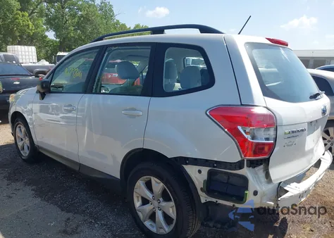 2015 Subaru Forester 2.5I из США, поврежденный, VIN JF2SJABC3FH456315